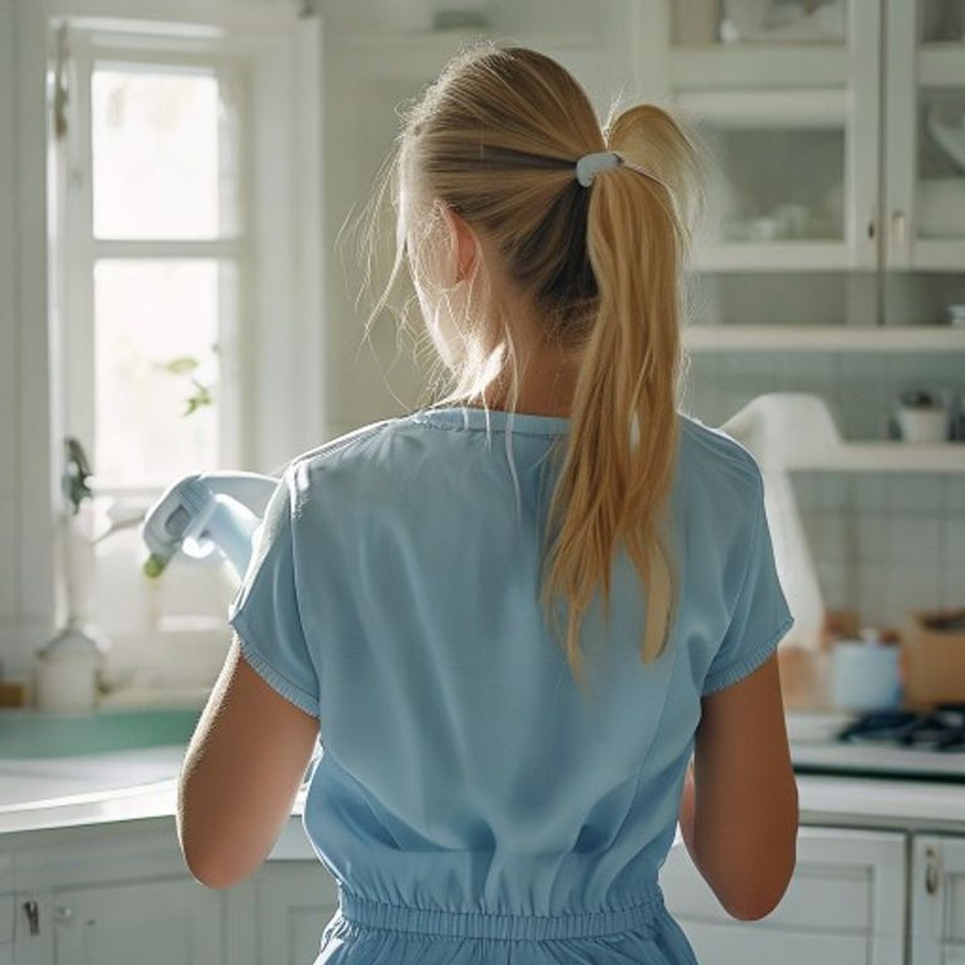 Personal i arbete med varsamma rörelser i ett hem